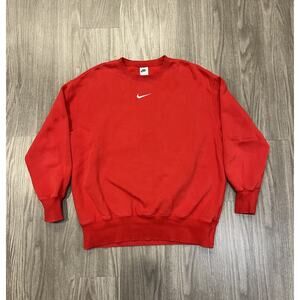 Nike Phoenix Sweatshirt Women's Size Small Fleece Oversized Crewneck DQ5733-657
